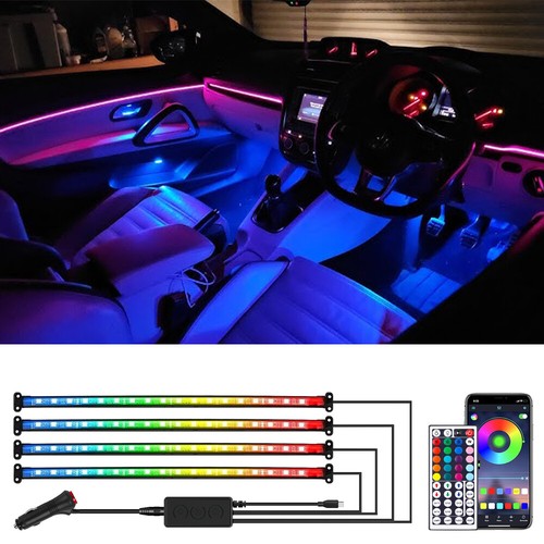 Led rgb car interior - led,