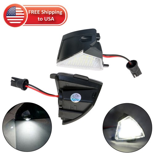 2pcs led side mirror puddle - side,