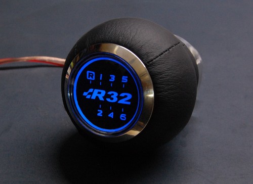 Speed shift gear knob blue - speed, led