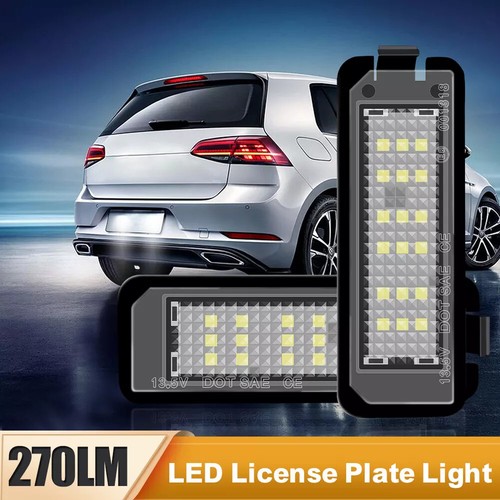 2pcs led number license - 2pcs, plate