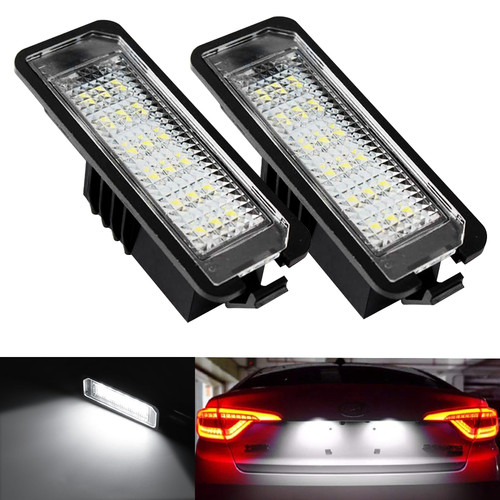 Led white license number - white,