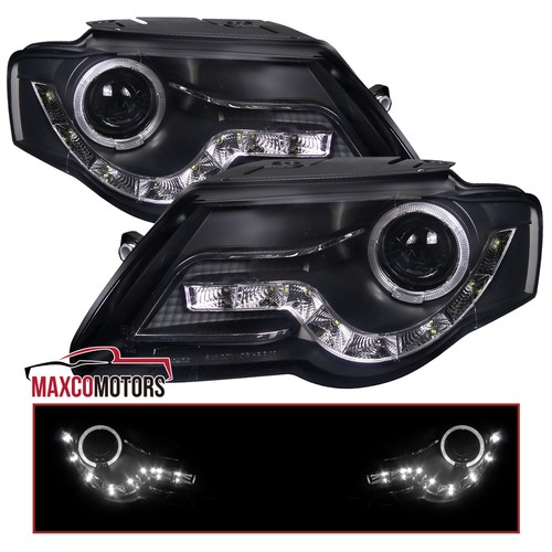 Led strip halo projector black - led,