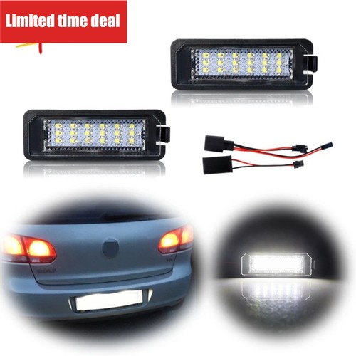 Led license plate lights - 2x,
